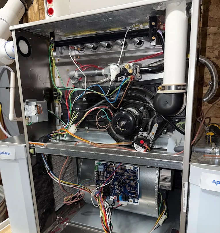 a clean and maintained HVAC component