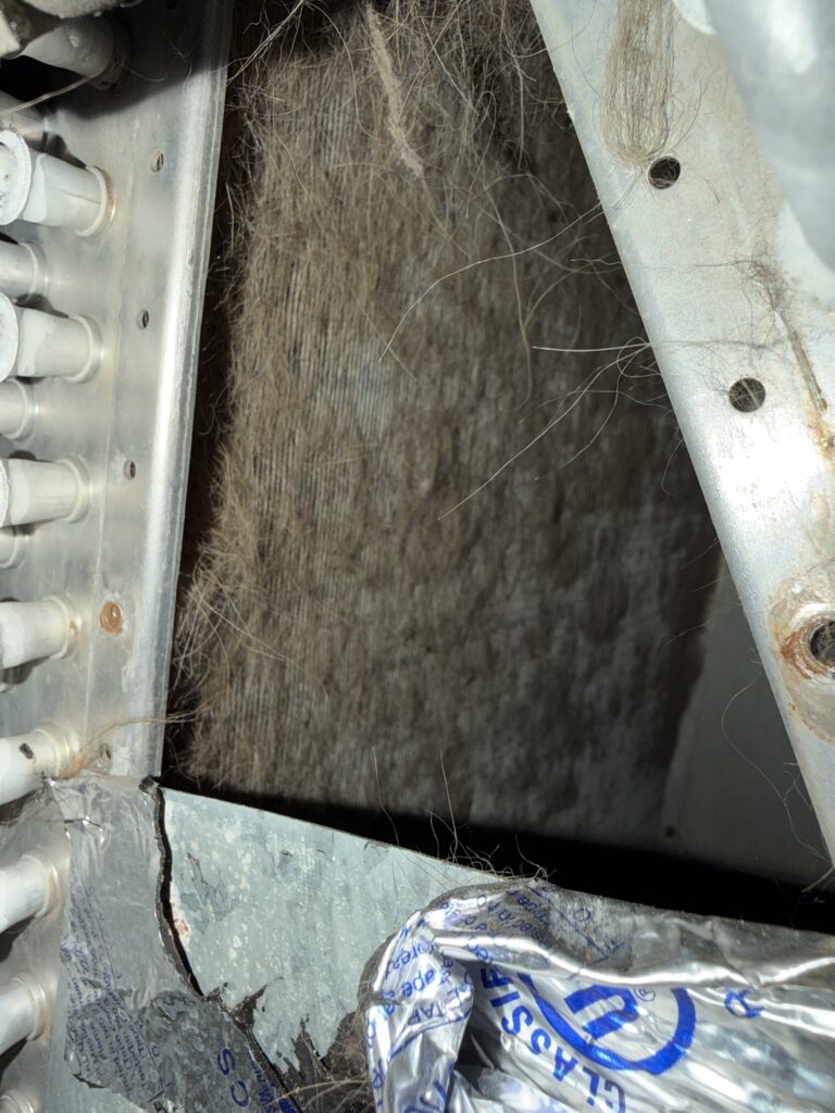 dirty coil in a home in monument, co